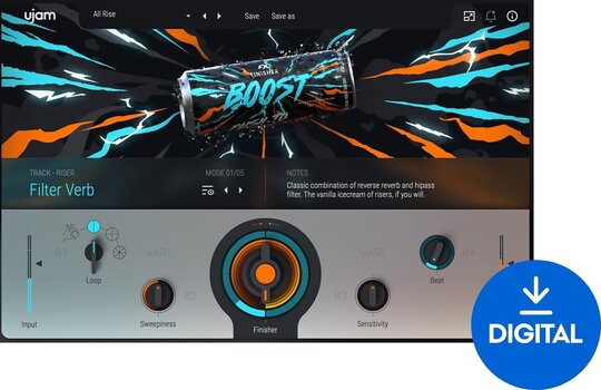 Software Plug-In FX Processor UJAM Boost (Digital product) - 1