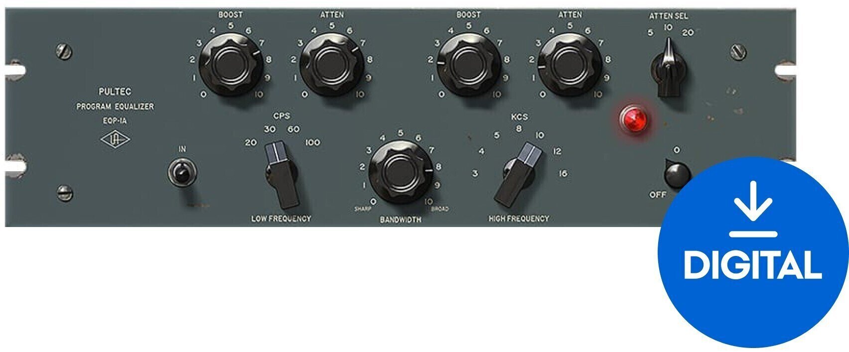 Studio-Effekt-Plugin Universal Audio Pultec Passive EQ Collection (Digitales Produkt)