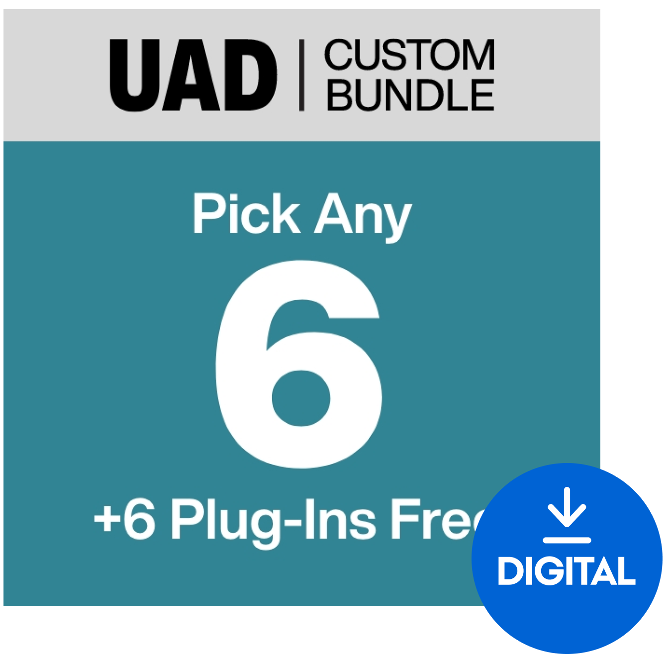 Studijski software plug-in efekt Universal Audio Custom 6 Plus (Digitalni izdelek)