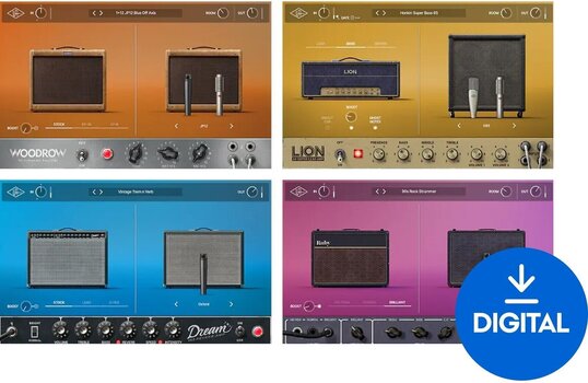 Programski Plug-In efekti Universal Audio Guitar Amp Bundle V2 (Digitalni proizvod) - 1