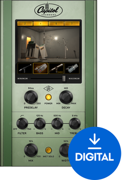 Štúdiový softwarový Plug-In efekt Universal Audio Capitol Chambers (Digitálny produkt) - 1