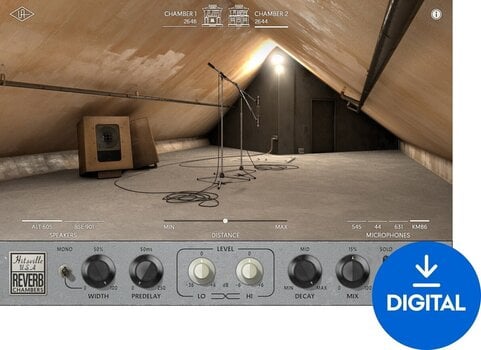 Software Plug-In FX Processor Universal Audio Hitsville Reverb Chambers (Digital product) - 1