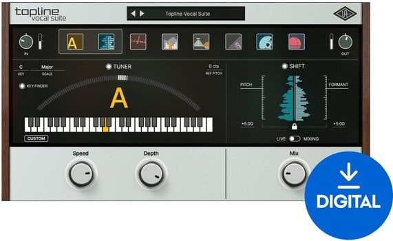 FX-prosessori-ohjelmistolisäosa Universal Audio Topline Vocal Suite (Digitaalinen tuote) - 1