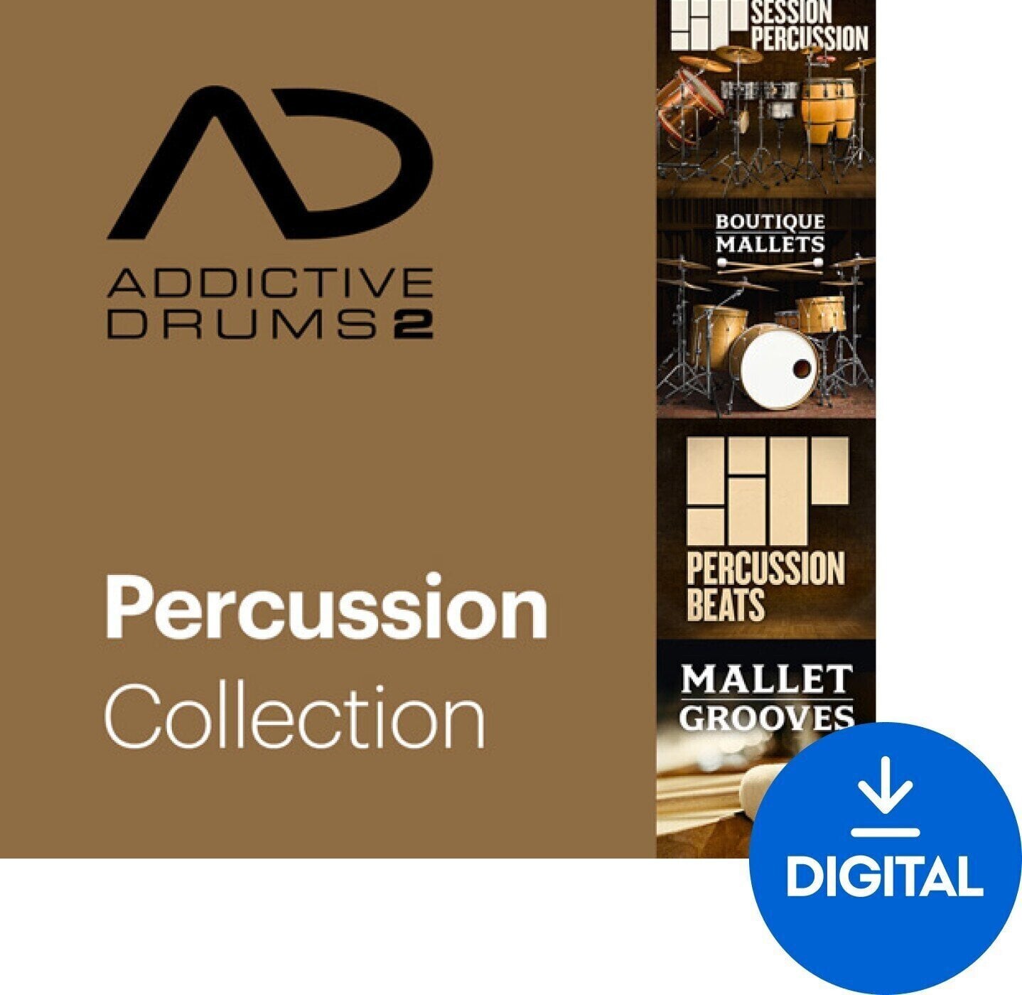 VST Instrument XLN Audio Addictive Drums 2: Percussion Collection (Digital product)