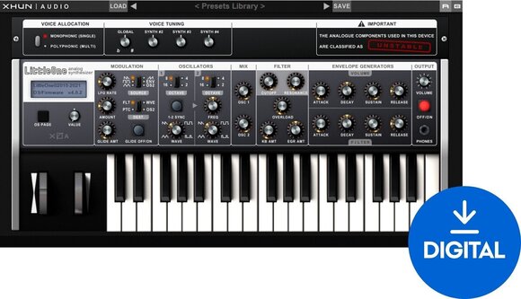 VST Instrument XHUN Audio LittleOne (Produkt cyfrowy) - 1
