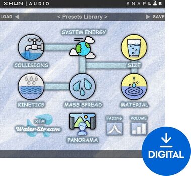 Студійне програмне забезпечення Plug-In ефект XHUN Audio Xhun WaterStream (Цифровий товар) - 1