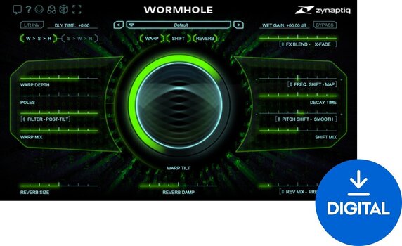 Studio-Effekt-Plugin Zynaptiq WORMHOLE (Digitales Produkt) - 1