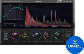 Studijski software plug-in efekt Zynaptiq UNVEIL (Digitalni izdelek)