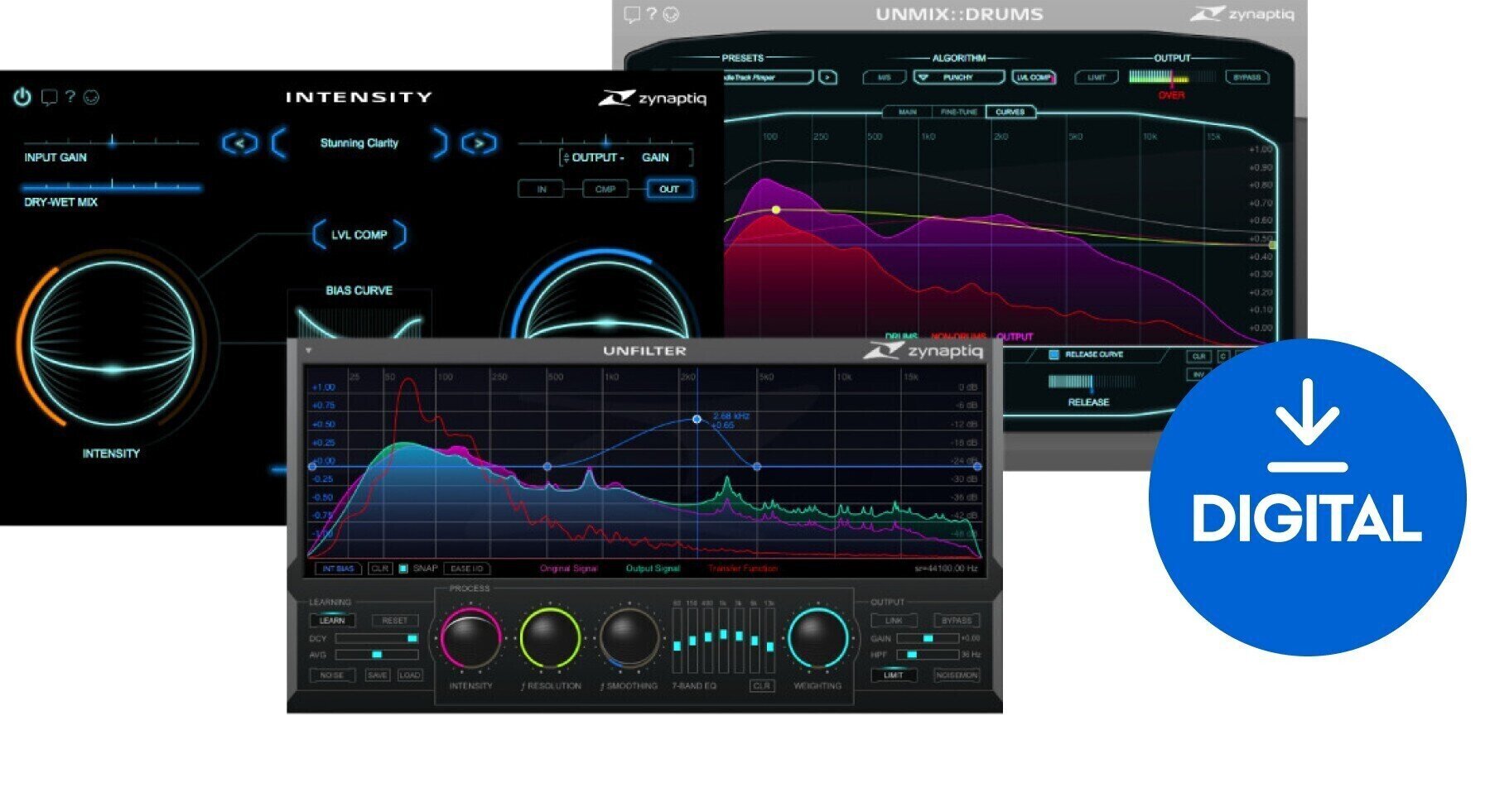 Plugins d'effets Zynaptiq MASTER BUNDLE (Produit numérique)