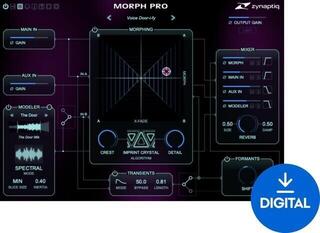 Студио софтуер Plug-In ефект Zynaptiq MORPH 3 PRO (Дигитален продукт)