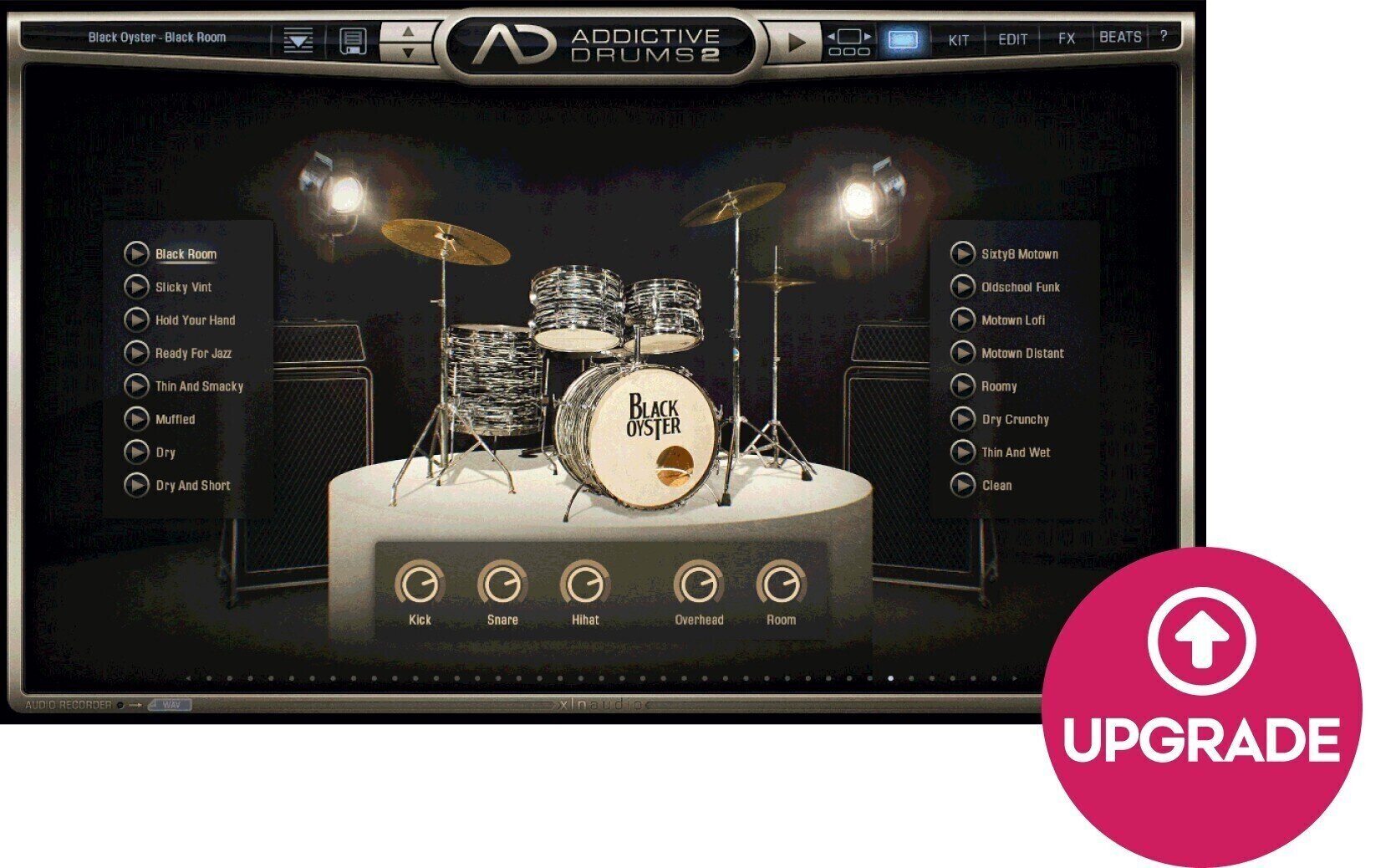 Update / Upgrade / Expansion XLN Audio AD2: Black Oyster (Digital product)