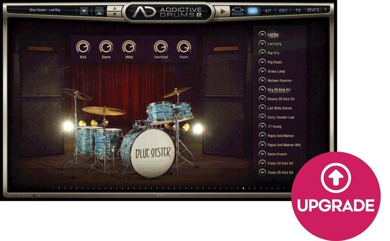 Update / Upgrade / Expansion XLN Audio AD2: Blue Oyster (Digital product) - 1