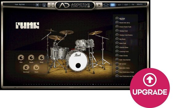 Update / Upgrade / Expansion XLN Audio AD2: Funk (Digital product) - 1