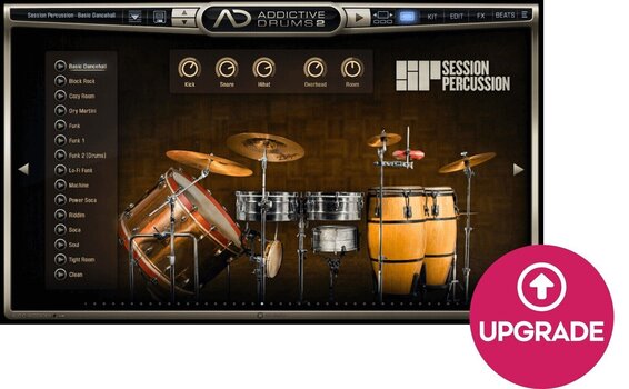 Update / Upgrade / Expansion XLN Audio AD2: Session Percussion (Digital product) - 1
