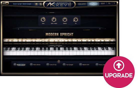 Update / Upgrade / Expansion XLN Audio AK: Modern Upright (Produkt cyfrowy) - 1