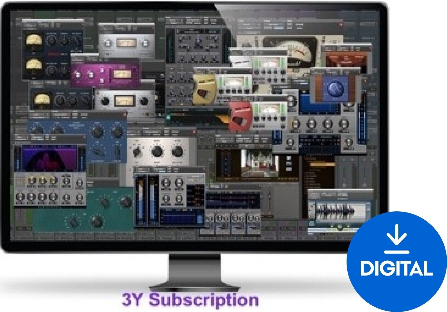 Studiový softwarový Plug-In efekt AVID Avid Complete Plugin Bundle 3Y Subscription (Digitální produkt)