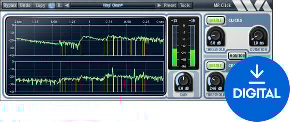 Studijski software plug-in efekt Wave Arts MR Click 6 (Digitalni izdelek) - 1