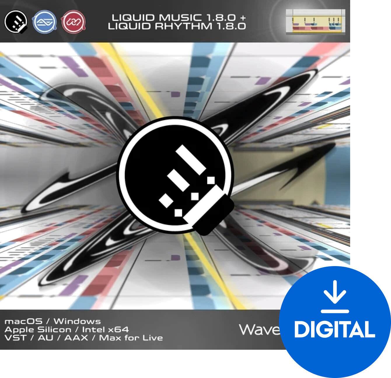 VST Instrument WaveDNA Liquid Music & Rhythm 1.8.0 Bundle (Produs digital)