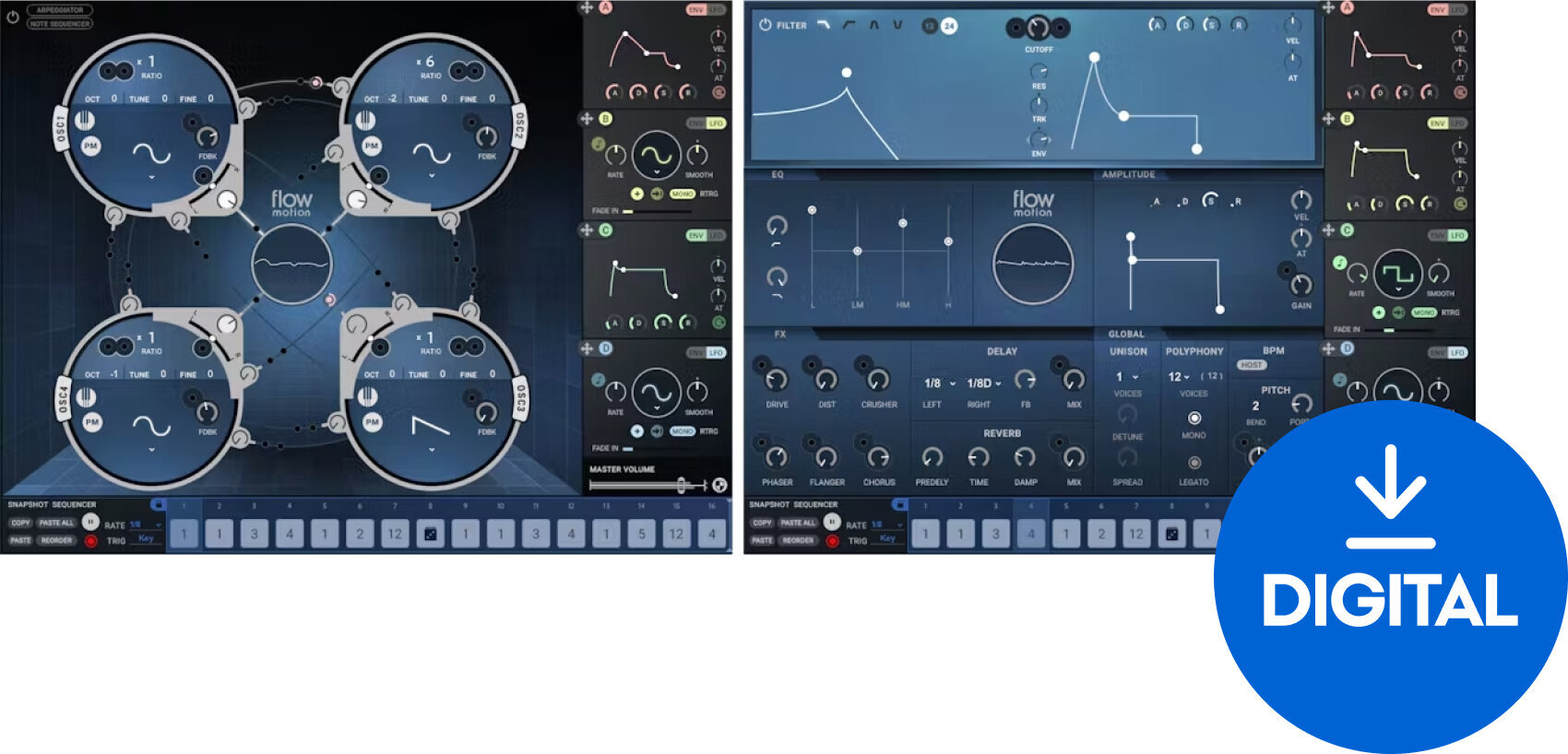 VST Instrument Waves Flow Motion FM Synth (Digital product)