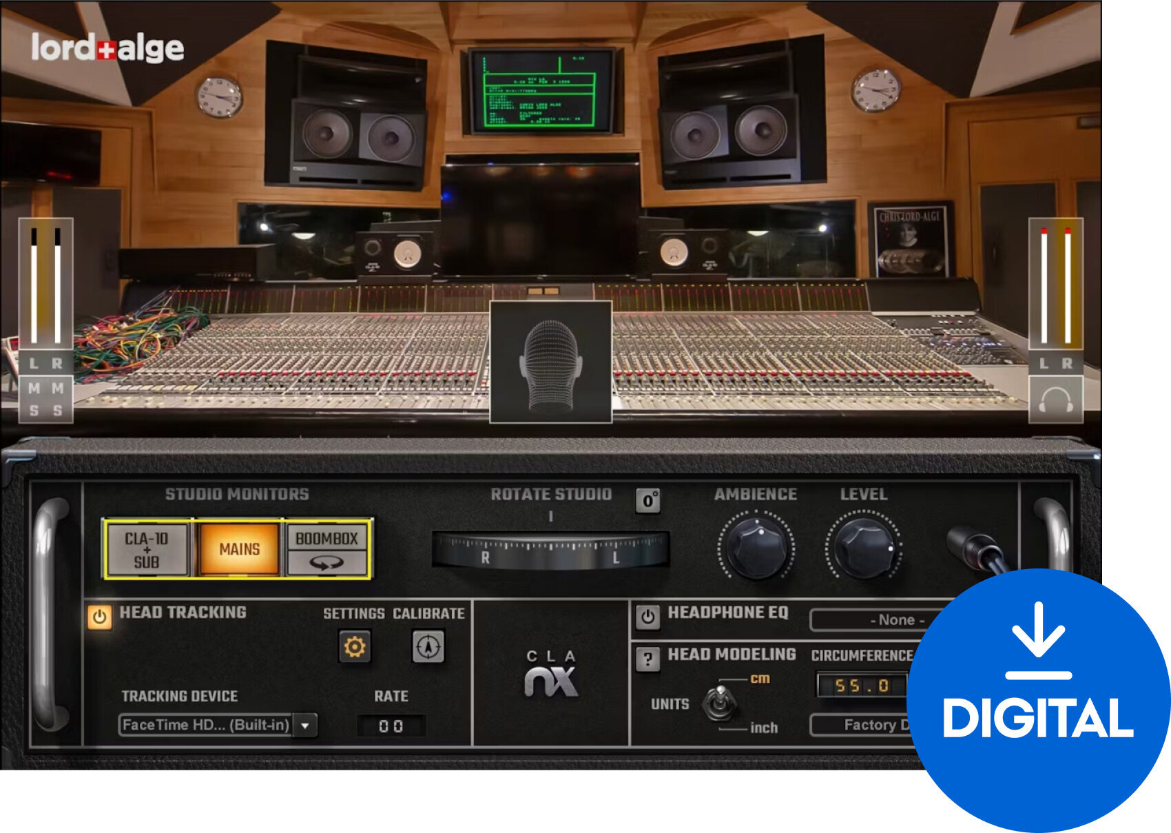 FX protsessori tarkvara pistikprogramm Waves CLA Nx (Digitaalne toode)