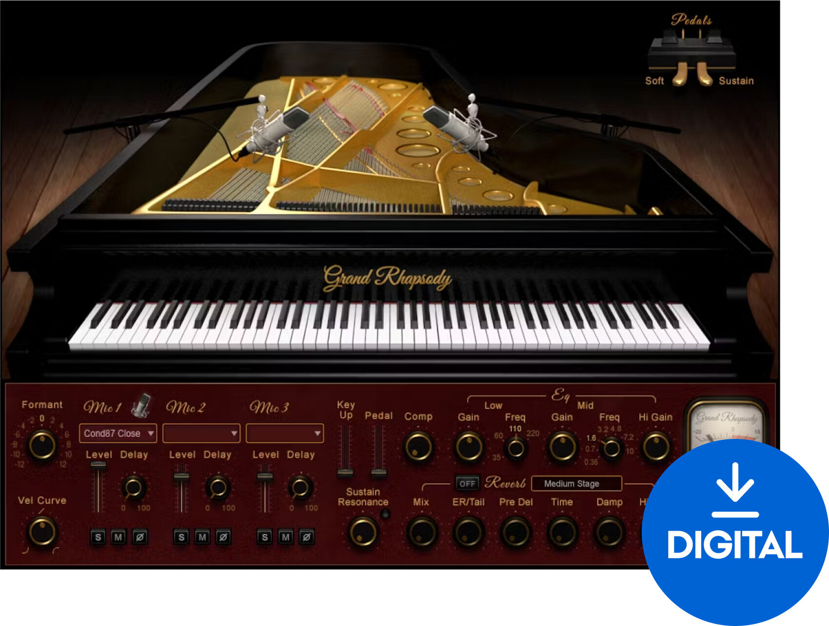 VST Instrument Waves Grand Rhapsody Piano (Produkt cyfrowy)
