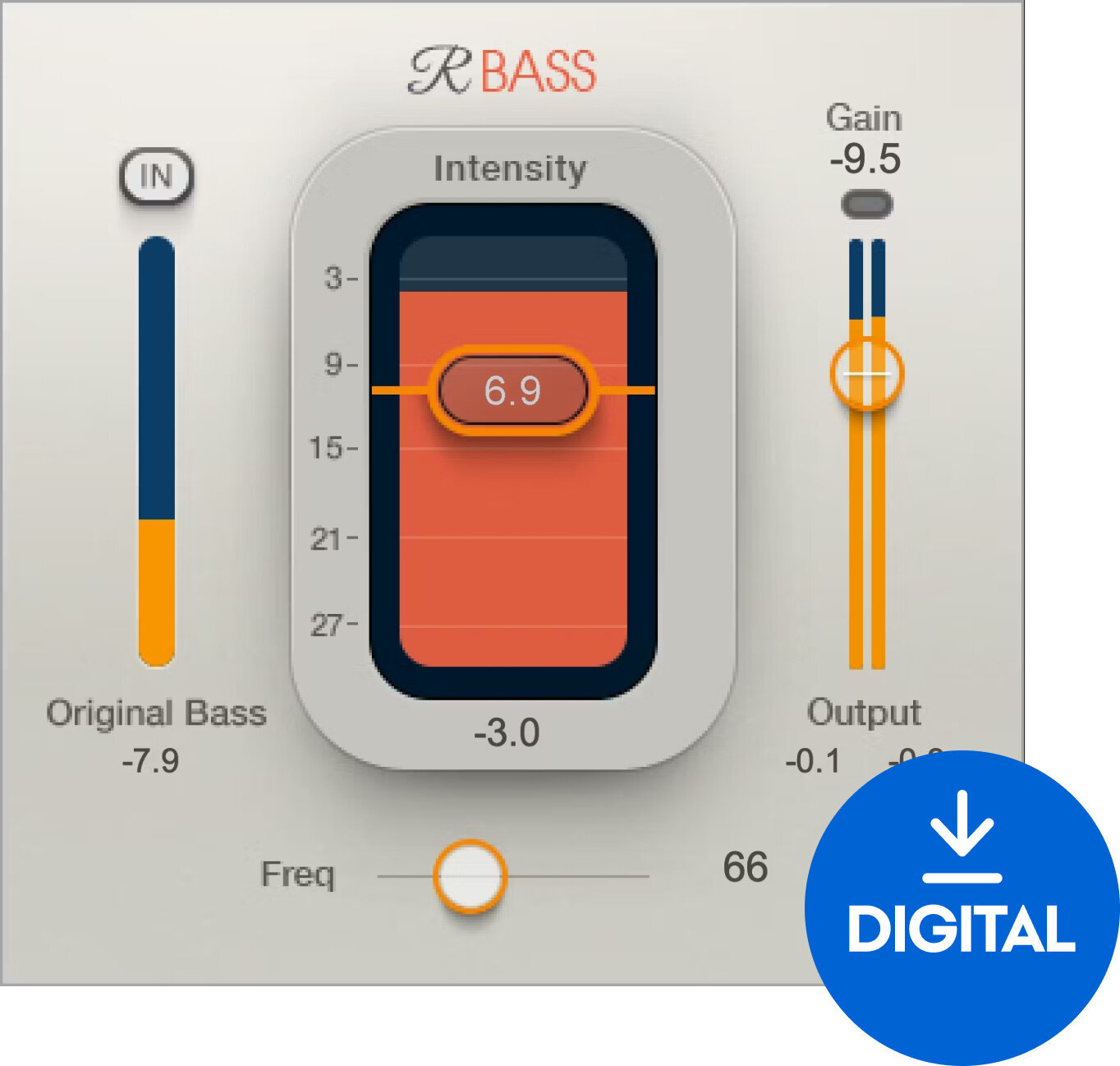 Oprogramowanie studyjne Plug-In efekt Waves Renaissance Bass (Produkt cyfrowy)