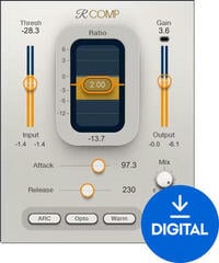 Studio-Effekt-Plugin Waves Renaissance Compressor (Digitales Produkt)