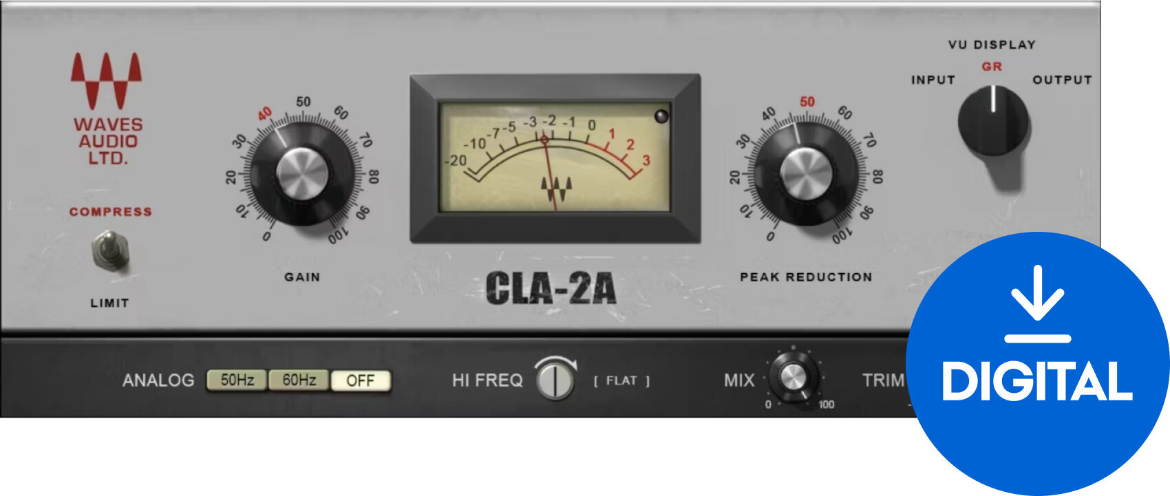 Waves CLA-2A Compressor / Limiter (Digitální produkt)