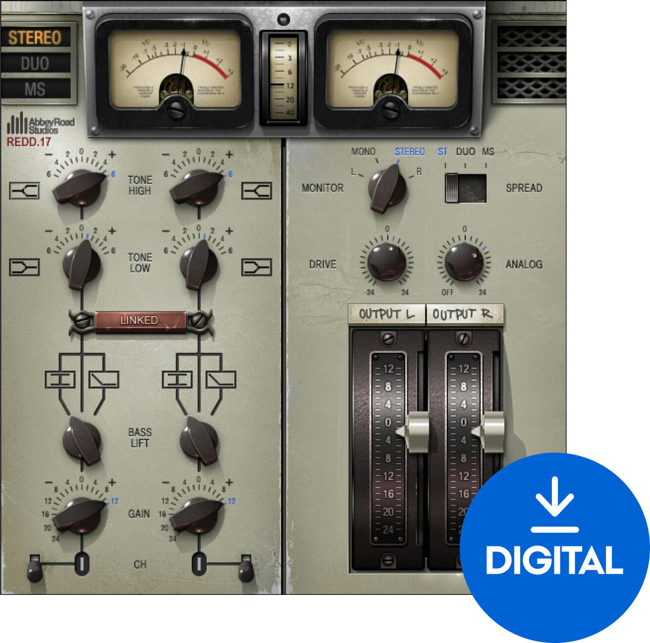 Software Plug-In FX Processor Waves Abbey Road REDD Consoles (Digital product)