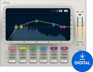 Studio-Effekt-Plugin Waves Renaissance Equalizer (Digitales Produkt)