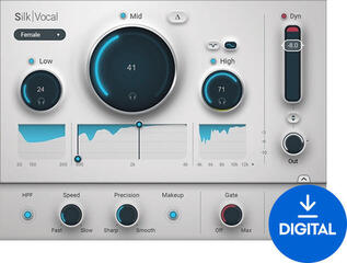 Студио софтуер Plug-In ефект Waves Silk Vocal (Дигитален продукт)