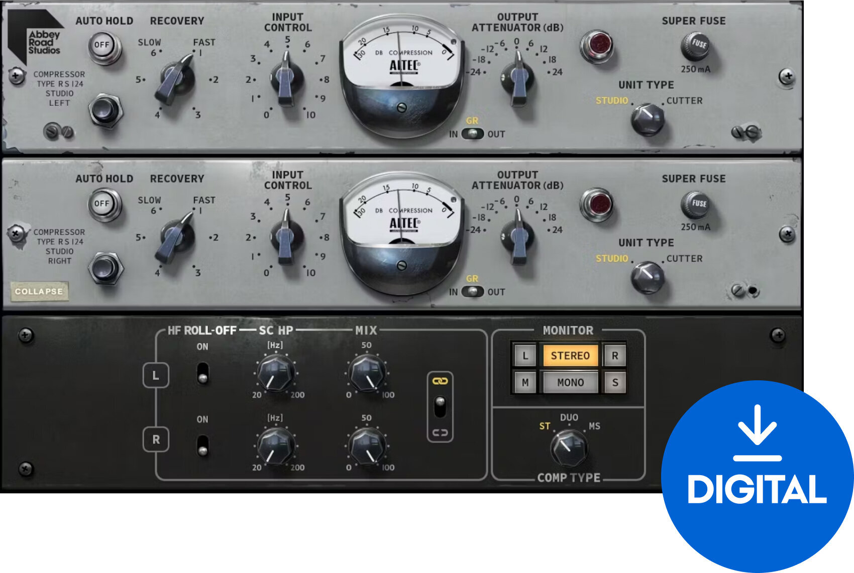 Waves Abbey Road RS124 Compressor (Digitální produkt)