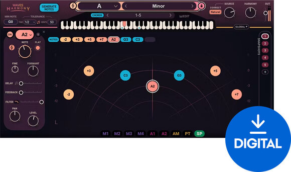 Oprogramowanie studyjne Plug-In efekt Waves Harmony (Produkt cyfrowy) - 1