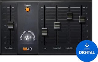 Software de studio Plug-In Efect Waves W43 Noise Reduction Plugin (Produs digital)
