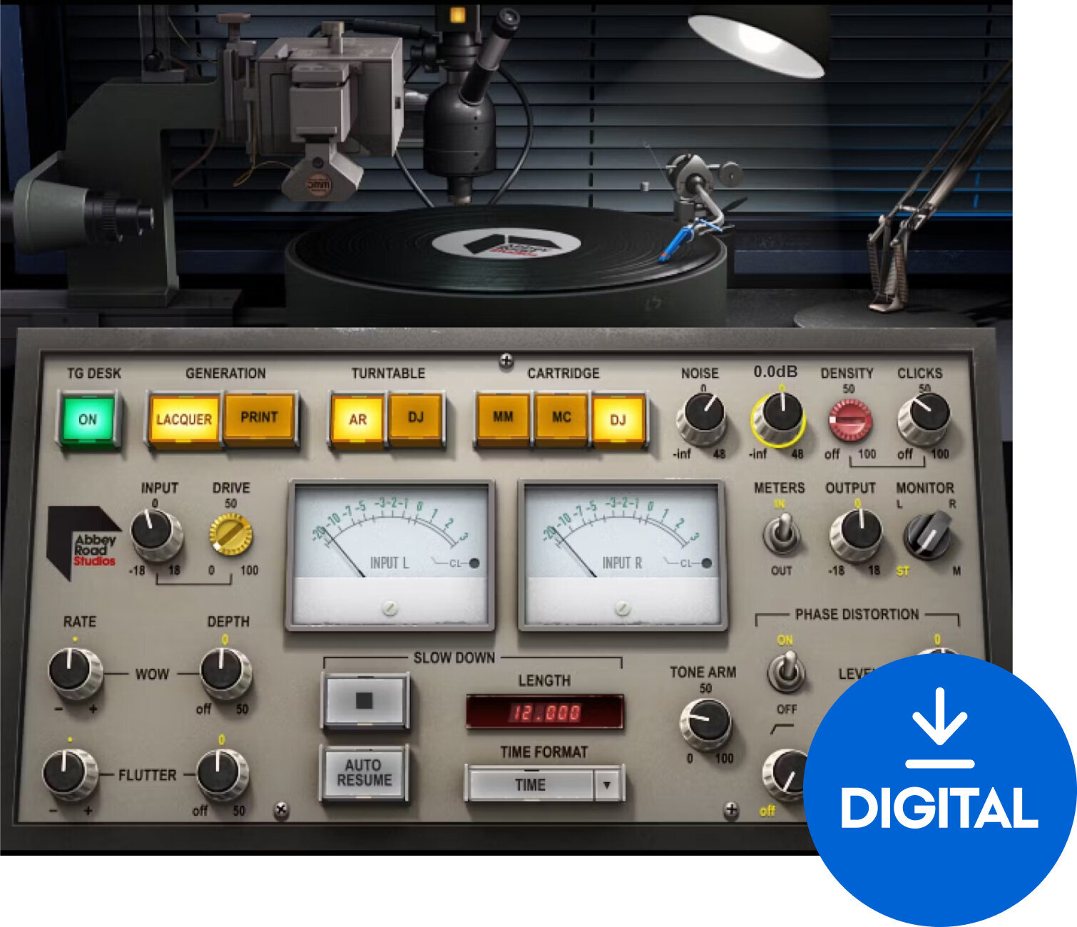 Software Plug-In FX-processor Waves Abbey Road Vinyl (Digitalt produkt)