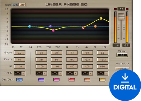 Software Plug-In FX Processor Waves Linear Phase EQ (Digital product) - 1