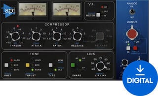 Procesador de efectos de complemento de software Waves API 2500 (Producto digital)