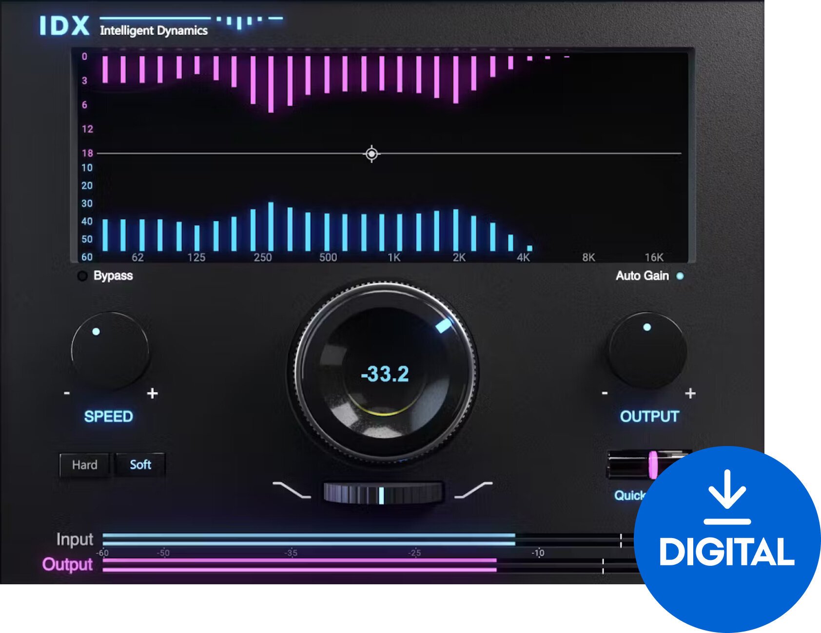 Studio-Effekt-Plugin Waves IDX Intelligent Dynamics (Digitales Produkt)