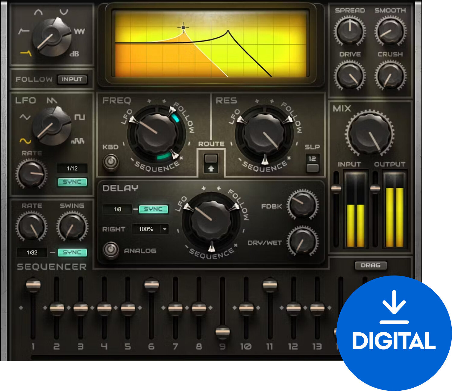 Software Plug-In FX Processor Waves MetaFilter (Digital product)