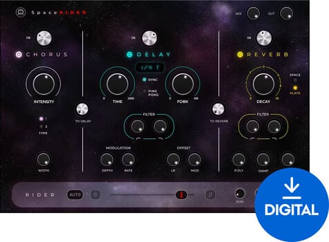 Programski Plug-In efekti Waves Space Rider (Digitalni proizvod) - 1