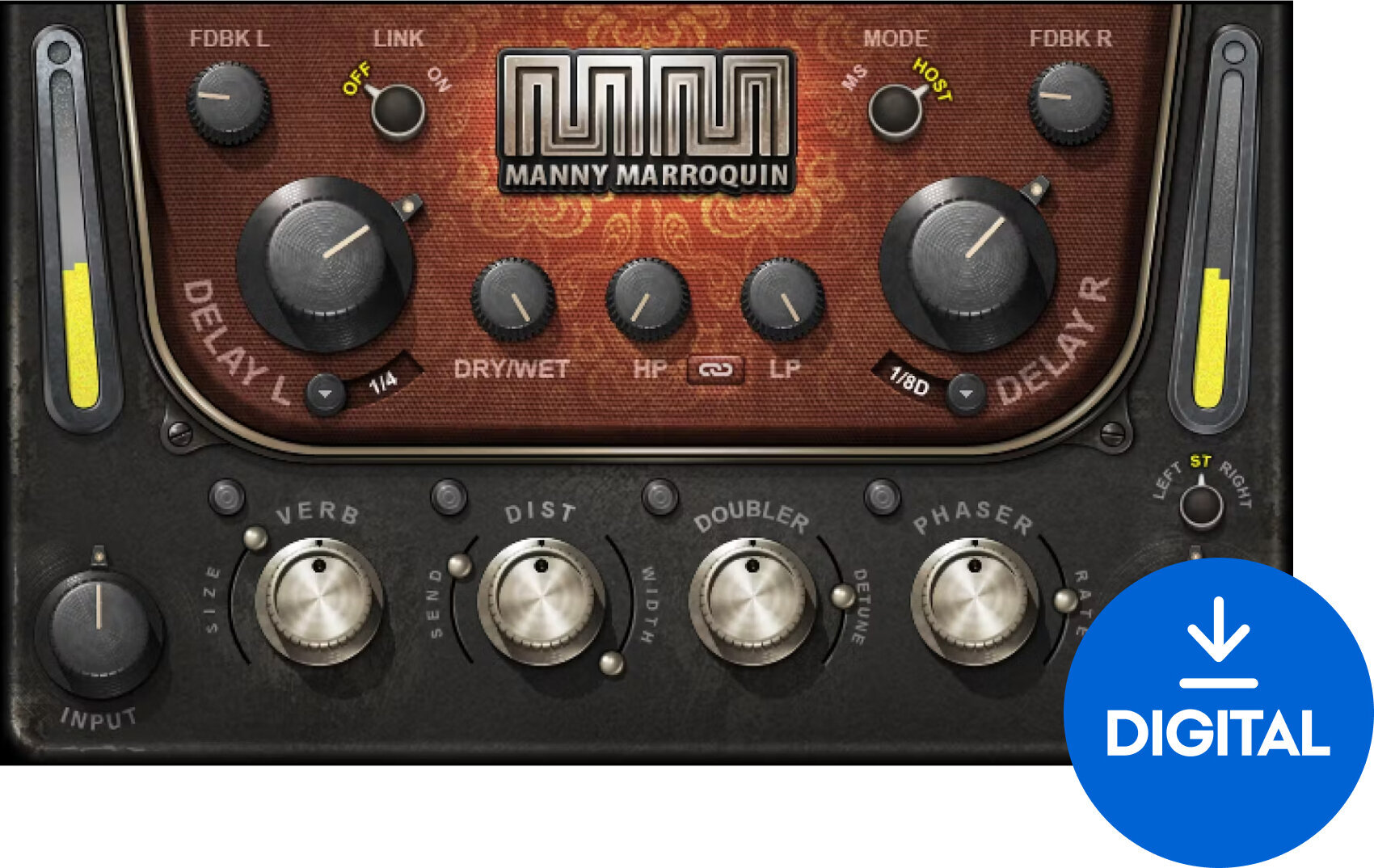 FX protsessori tarkvara pistikprogramm Waves Manny Marroquin Delay (Digitaalne toode)