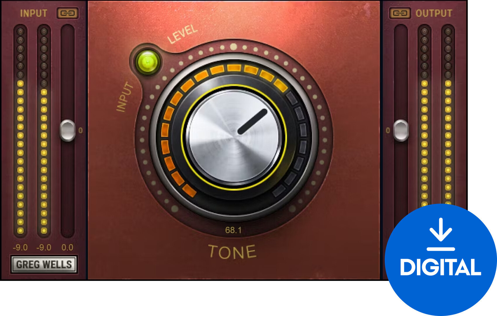 Oprogramowanie studyjne Plug-In efekt Waves Greg Wells ToneCentric (Produkt cyfrowy)