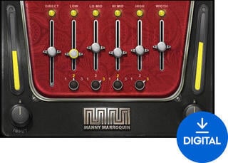 Procesador de efectos de complemento de software Waves Manny Marroquin Tone Shaper (Producto digital)