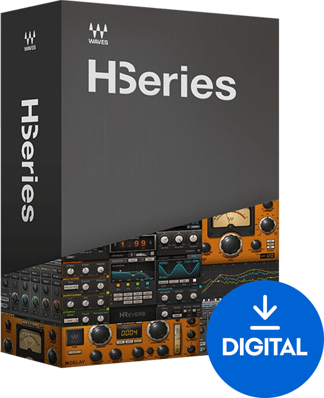 Studio-Effekt-Plugin Waves H-Series (Digitales Produkt)