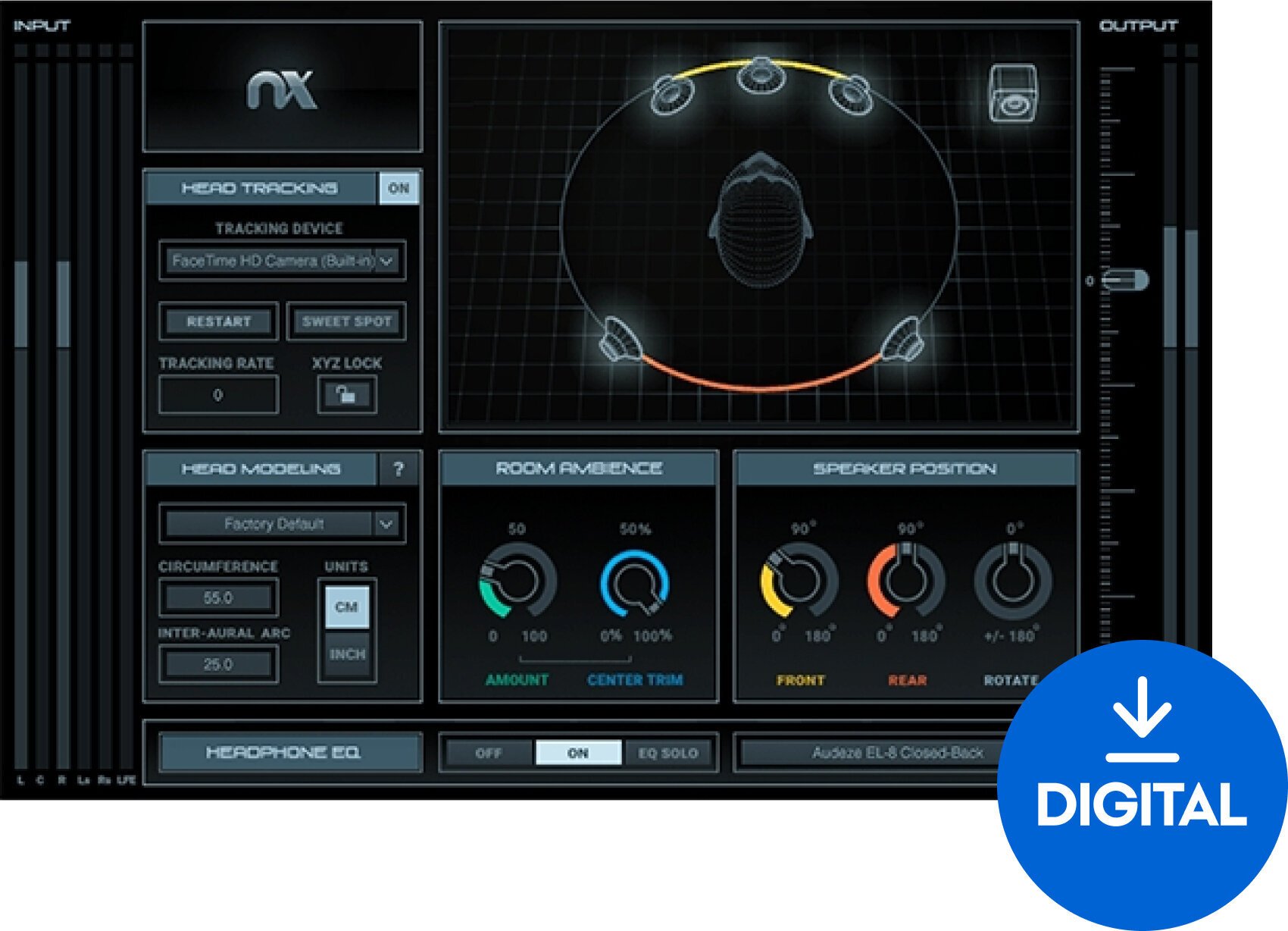 Mastering softver Waves Nx Virtual Mix Room over Headphones (Digitalni proizvod)