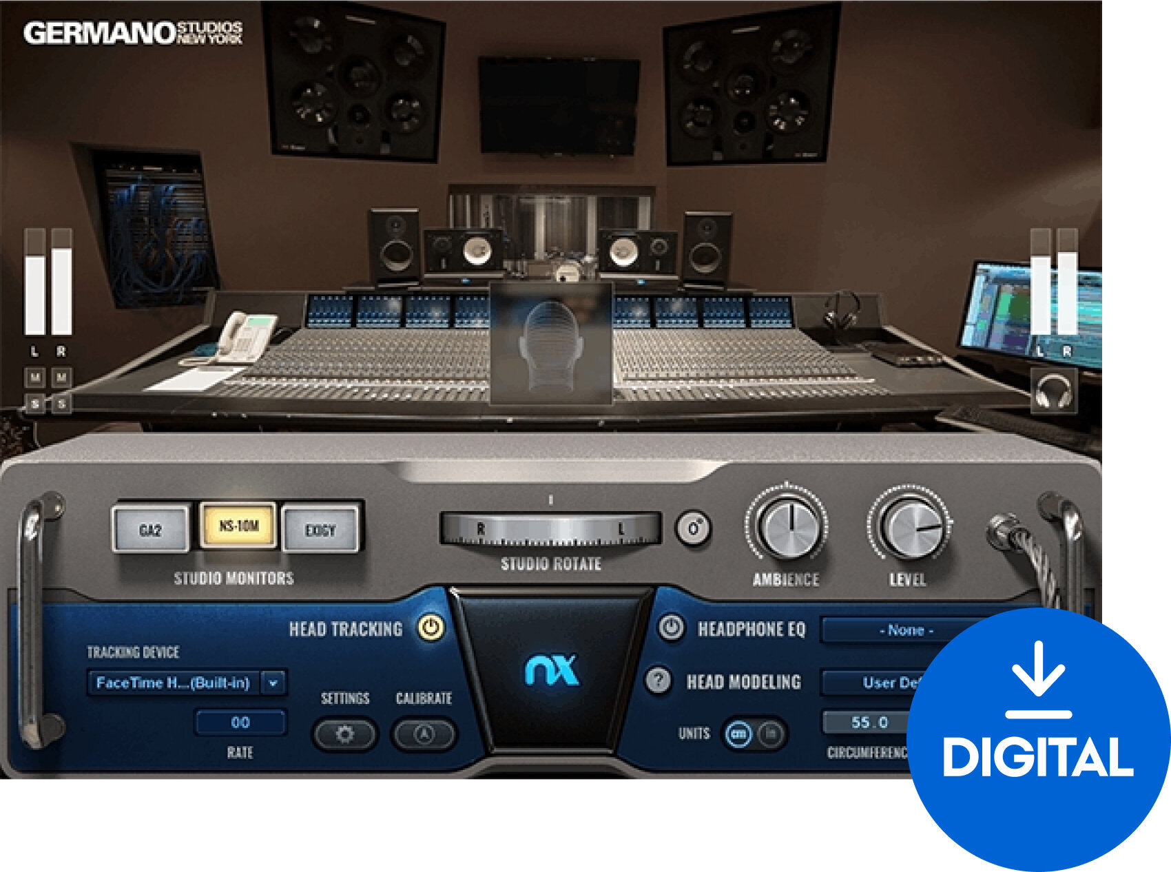 Programinės įrangos įvaldymas Waves Nx Germano Studios New York