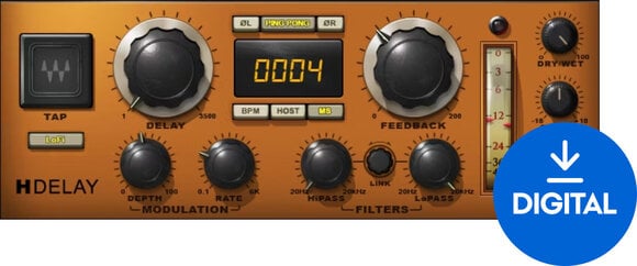 Studio software plug-in effect Waves H-Delay Hybrid Delay (Digitaal product) - 1