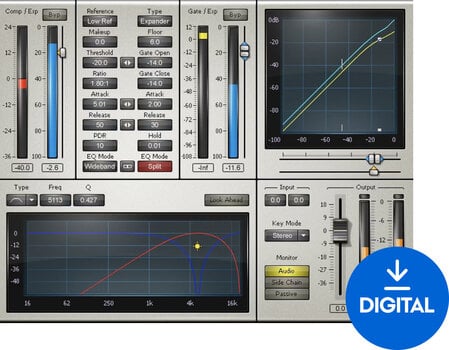 Oprogramowanie studyjne Plug-In efekt Waves C1 Compressor (Produkt cyfrowy) - 1