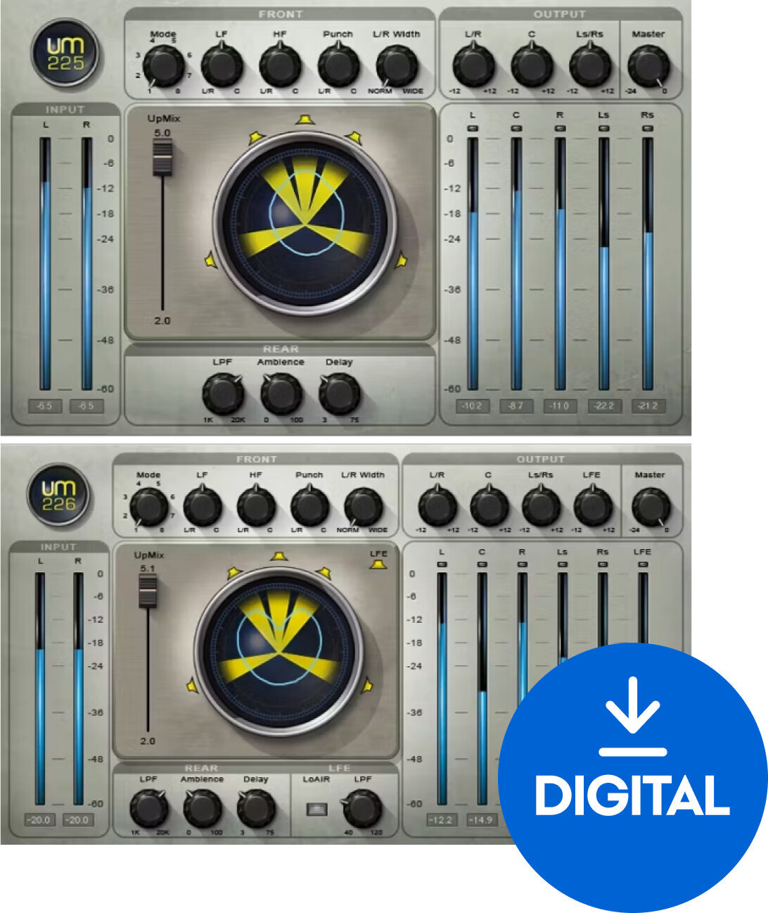 Oprogramowanie studyjne Plug-In efekt Waves UM225 / UM226 (Produkt cyfrowy)