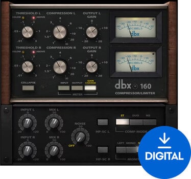Studio-Effekt-Plugin Waves dbx® 160 Compressor / Limiter (Digitales Produkt) - 1